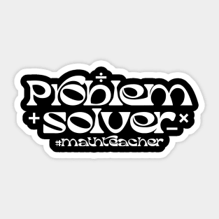 Problem Solver Sticker